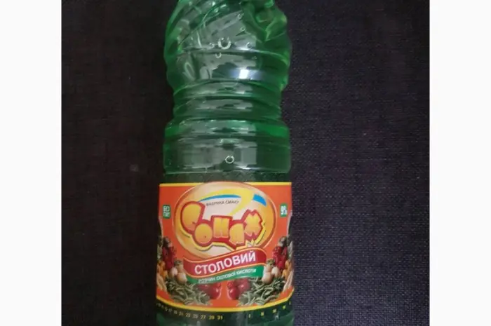 Уксус столовий 9%- фото № 1