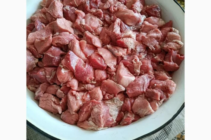 Тушенка з м'яса свиніни, домашня, автоклавна, по госту, 0.5 литра- фото № 2