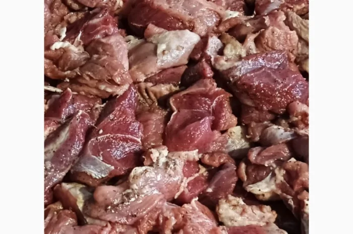 Тушенка з м'яса свиніни, домашня, автоклавна, по госту, 0.5 литра- фото № 4