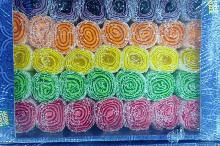 Рахат лукум, Рулет, Фруктовый, Султан, Микс восточные сладости в ассортименте Опт, Розница- фото № 1