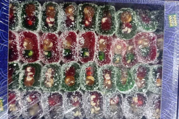 Рахат лукум, Рулет, Фруктовый, Султан, Микс восточные сладости в ассортименте Опт, Розница- фото № 2