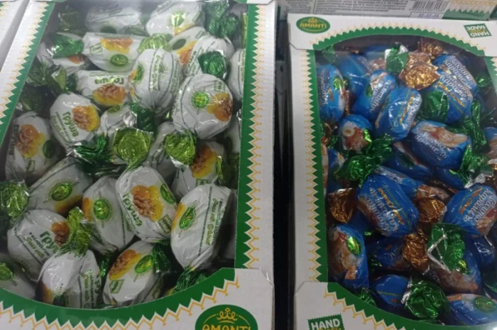 Шоколадные конфеты Amanti оптом в розницу. Сухофрукты в шоколаде. Конфеты Аманти- фото № 5