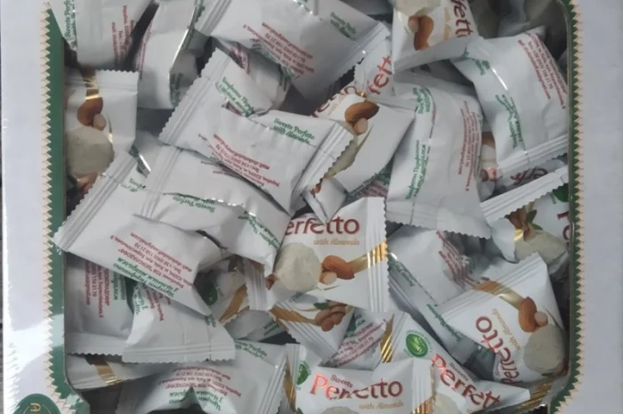 Конфеты шоколадные, Рахат-лукум, Конфеты Perfetto, Арахис в шоколаде, Рахат-лукум Турецкий- фото № 4