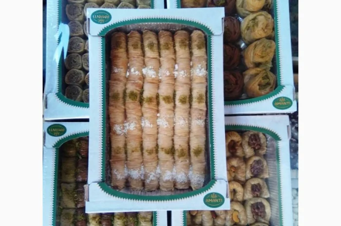 Восточные сладости, пахлава, халва, рахат-лукум, конфеты, пишмание, оптом в розницу- фото № 5