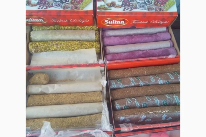 Восточные сладости, пахлава, халва, рахат-лукум, конфеты, пишмание, оптом в розницу- фото № 7