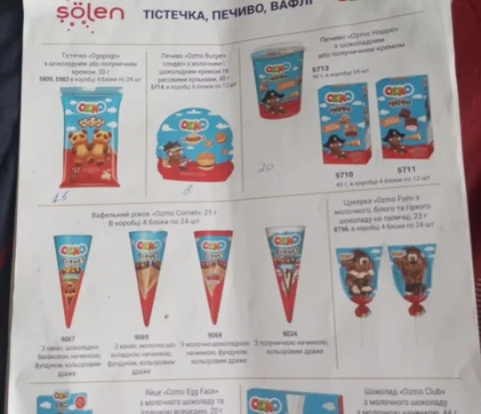 Кондитерські вироби, печенье- фото № 5