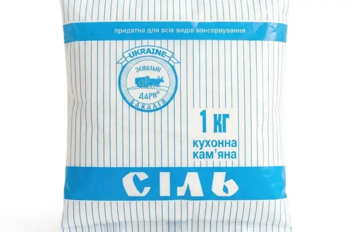 Сіль харчова 1кг (ПЕТ) ТМ Земельні дари- фото № 1