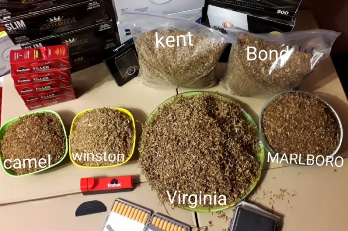 350грн фабричный мальборо, винстон, парламент, кент, капитан блек, голд, золотое Руно для сигарет 1 кг- фото № 1