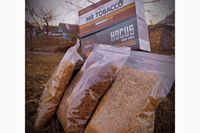 Табак импорт для сигарет 1 кг, ароматный, чистый, Винстон, Мальборо, Бонд, Вирджиния Голд- фото № 1