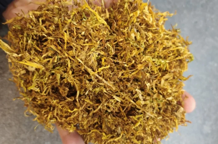 Импортный табак  для сигарет 1 кг: Вирджиния голд, фабричный табак + ароматизация бесплатно- фото № 1