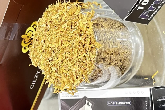 Импортный табак  для сигарет 1 кг: Вирджиния голд, фабричный табак + ароматизация бесплатно- фото № 2