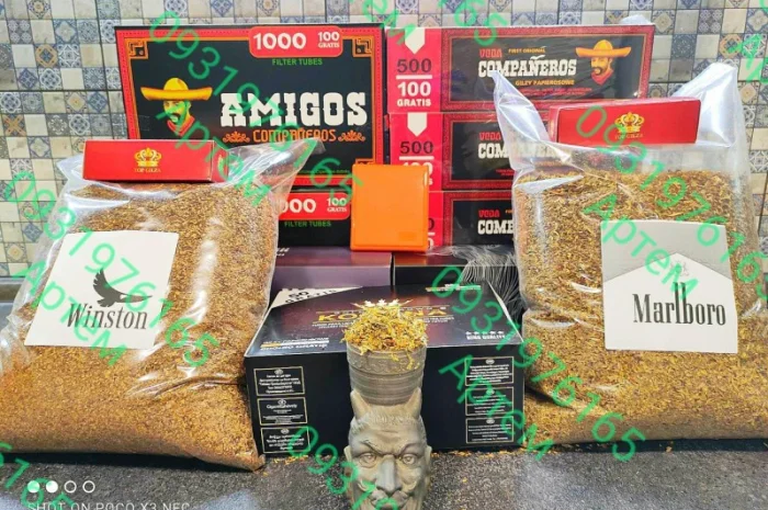 Качественный Табак  для сигарет 1 кг: Вирджиния голд /Фабричный табак/ БЕСПЛАТНАЯ АРОМАТИЗАЦИЯ- фото № 1