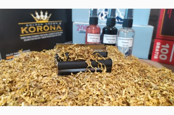 Идеальная Лапша, Фабричный табак для сигарет 1 кг, МАЛЬБОРО, <span style="background-color: #fed034; color: black;">ПАРЛАМЕНТ</span>, ВИНСТОН- фото № 1