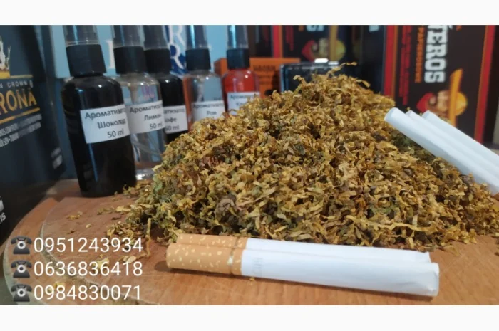 Тютюн для сигарет 1 кг по Низькій ціні, Висока якість Лапша, Фабричний, Честерфілд, Бонд- фото № 1