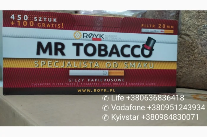 Качественный чистый Табак для сигарет 1 кг: Мальборо Бонд Винстон Кент Лучшие цены Большой выбор- фото № 7