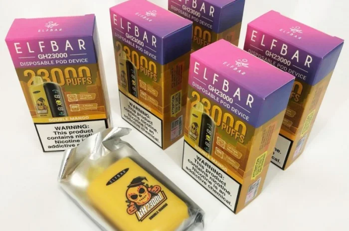 Електрона сигарета ELFBAR GH 5% на 23000 тяг (Манго)- фото № 6