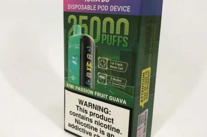 Електрона сигарета ELF BAR Raya 25000 тяг (Киви-Гуава)- фото № 3