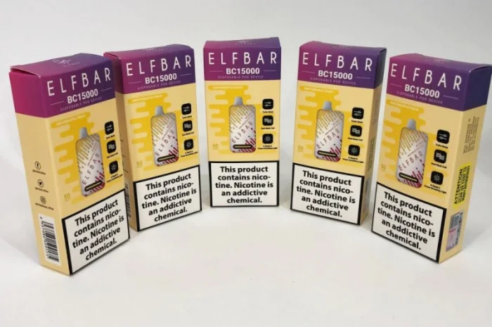 Е-сигарета ELF BAR 5% 15000 тяг, Ківі Ананас Персик- фото № 3