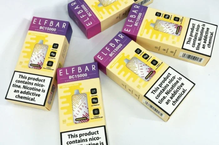 Е-сигарета ELF BAR 5% 15000 тяг, Ківі Ананас Персик- фото № 5