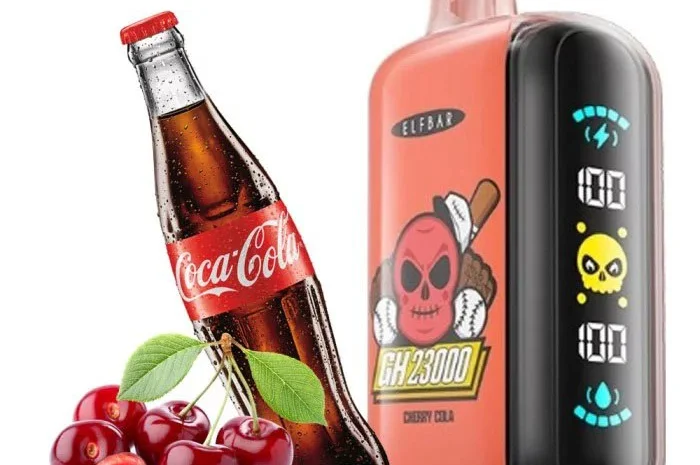 Електрона сигарета ELF BAR 5% на 23000 тяг (Вишня Кола)- фото № 1