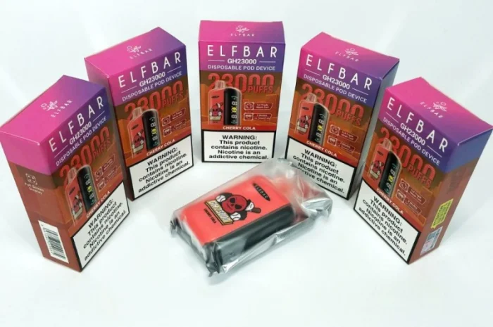 Електрона сигарета ELF BAR 5% на 23000 тяг (Вишня Кола)- фото № 5