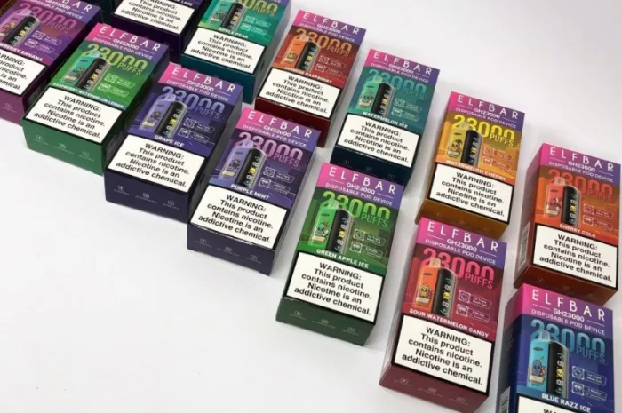 Електрона сигарета ELF BAR 5% на 23000 тяг (Вишня Кола)- фото № 6