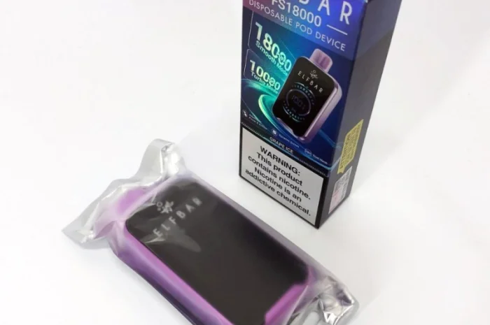 Електронная сигарета ELF BAR 18000 тяг (Виноград-Лёд)- фото № 1