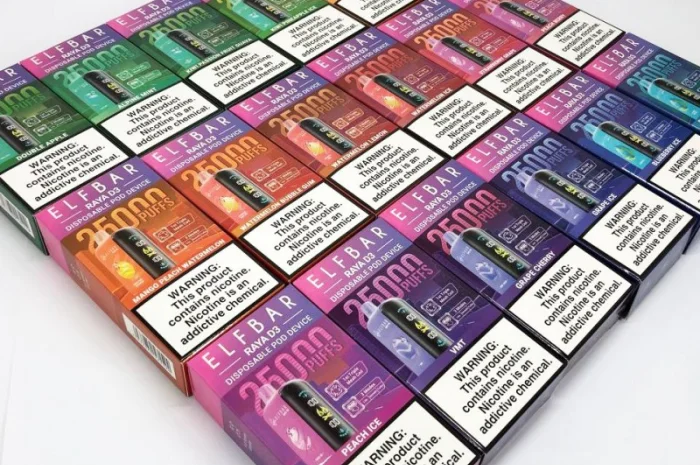 ПОД система ELF BAR Raya 25000 тяг, (Ягоди VMT)- фото № 5