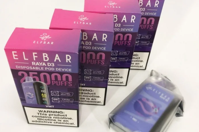 ПОД система ELF BAR Raya 25000 тяг, (Ягоди VMT)- фото № 1