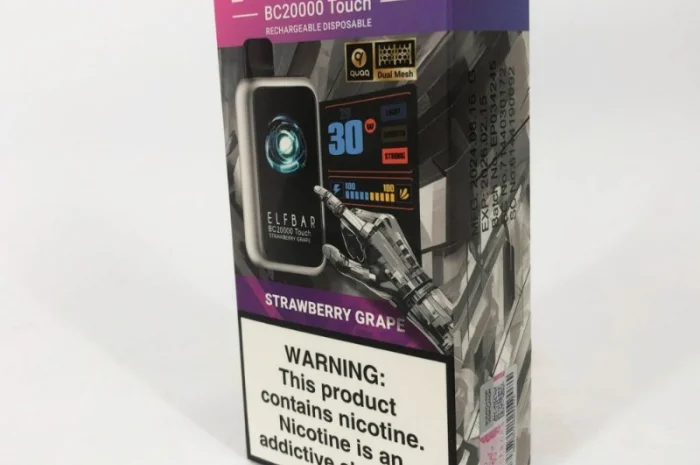 Сенсорна сигарета ELFBAR ВС 20000 тяг (Полуниця Виноград)- фото № 4
