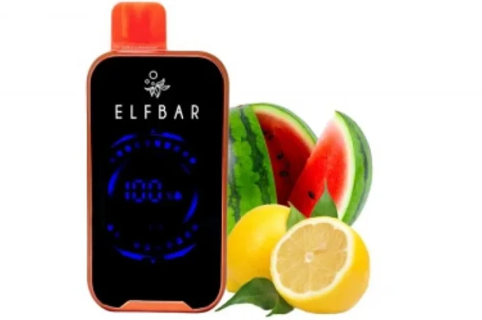 Електрона сигарета ELF BAR 18000 тяг, Кавун-Лимон- фото № 1