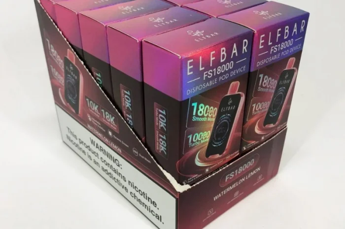 Електрона сигарета ELF BAR 18000 тяг, Кавун-Лимон- фото № 4