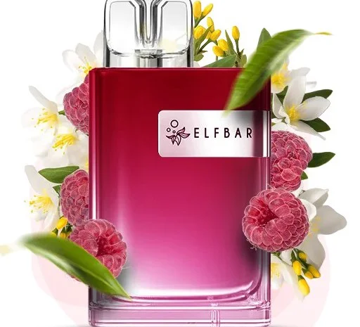 Сигарета ELFBAR CR 8000 тяг, 5% (Жасмін - Малина)- фото № 1