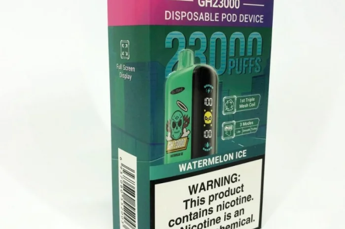 Електрона сигарета ELF BAR 5% на 23000 тяг (Льодяний Кавун)- фото № 4