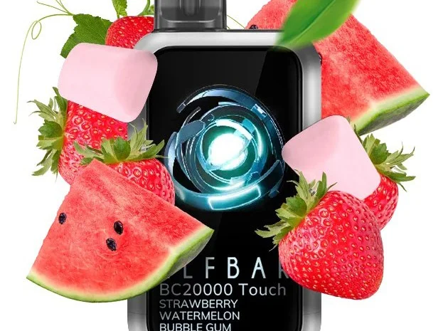 Сенсорна сигарета ELFBAR ВС 20000 тяг (Полунично Кавунова жуйка)- фото № 1