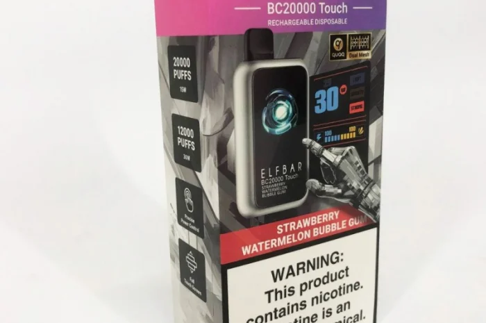Сенсорна сигарета ELFBAR ВС 20000 тяг (Полунично Кавунова жуйка)- фото № 3