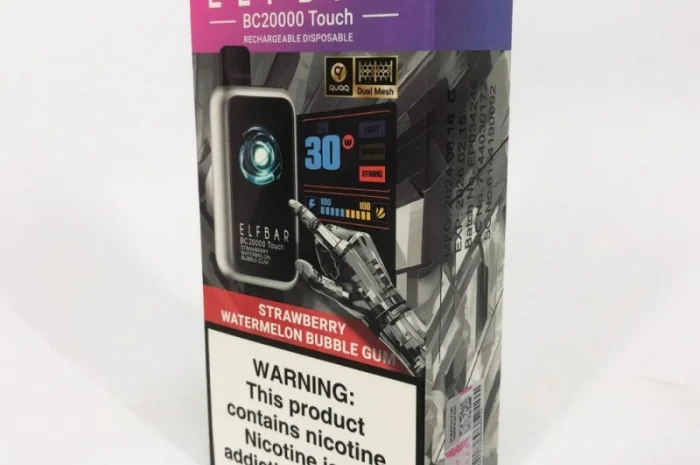 Сенсорна сигарета ELFBAR ВС 20000 тяг (Полунично Кавунова жуйка)- фото № 5