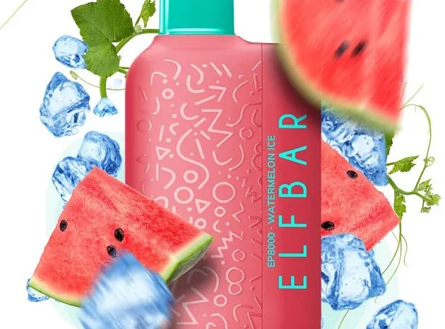 ПОД-система Elf Bar EP 8000 тяг, 5%. Кавун з льодом- фото № 1