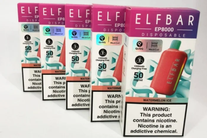 ПОД-система Elf Bar EP 8000 тяг, 5%. Кавун з льодом- фото № 2