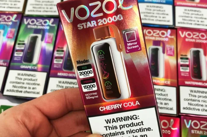 Сигарета Vozol Star 20000 тяг • Вишня • Кола •- фото № 2