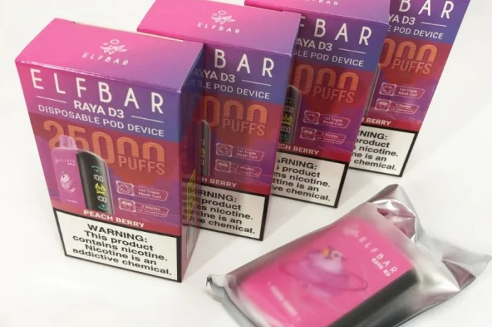 POD система ELF BAR Raya 25000 тяг, (Персик Ягоди)- фото № 1