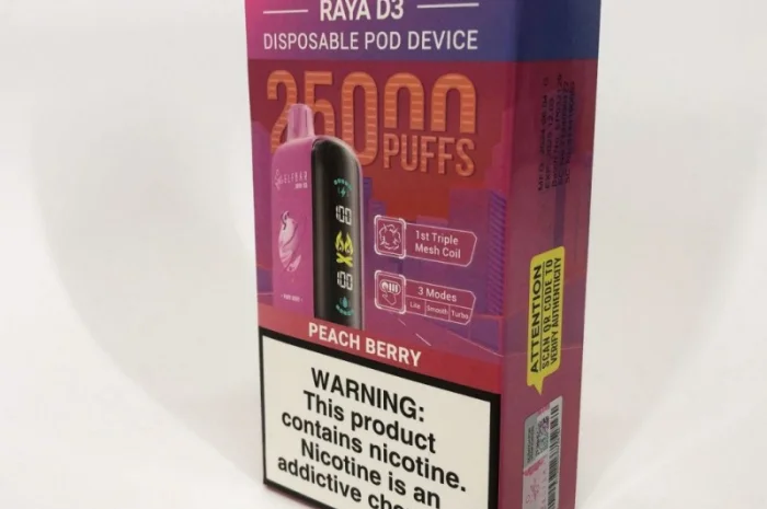 POD система ELF BAR Raya 25000 тяг, (Персик Ягоди)- фото № 3