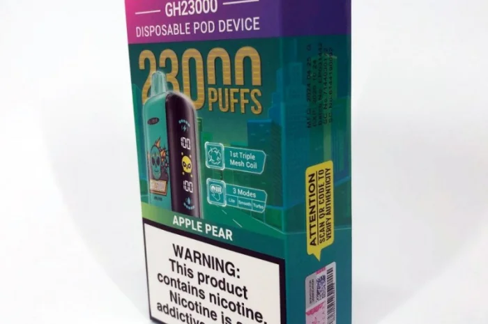 Електрона сигарета ELF BAR 5% на 23000 тяг (Яблуко Груша)- фото № 3