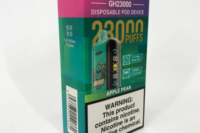 Електрона сигарета ELF BAR 5% на 23000 тяг (Яблуко Груша)- фото № 5