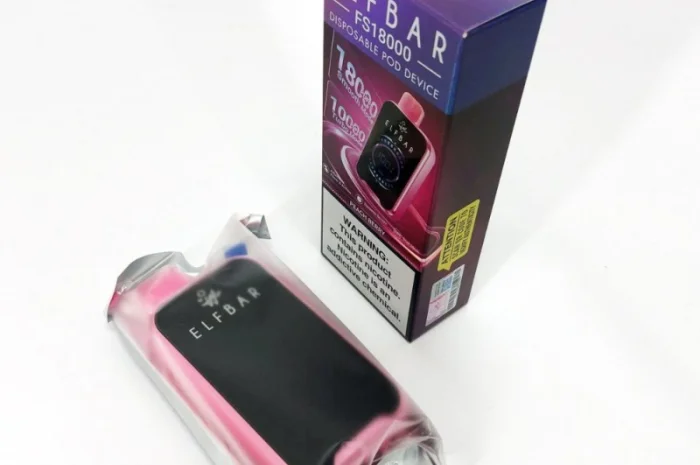 ПОД-система ELF BAR FS 18000 тяг 5%. Персик Ягоди- фото № 1