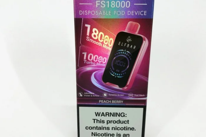 ПОД-система ELF BAR FS 18000 тяг 5%. Персик Ягоди- фото № 3