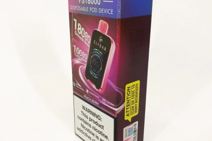 ПОД-система ELF BAR FS 18000 тяг 5%. Персик Ягоди- фото № 4