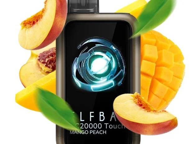 Сенсорна сигарета ELFBAR ВС 20000 тяг (Манго - Персик)- фото № 1