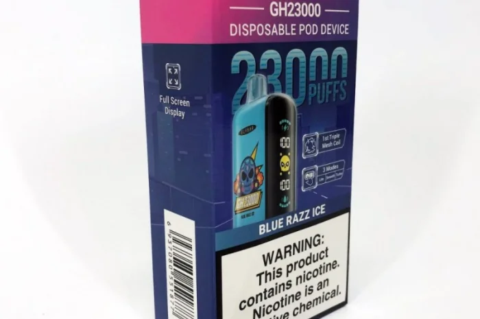 Електрона сигарета ELF BAR 5% на 23000 тяг (Синя Малина)- фото № 4