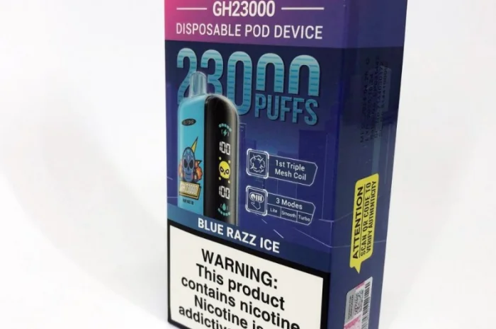 Електрона сигарета ELF BAR 5% на 23000 тяг (Синя Малина)- фото № 6